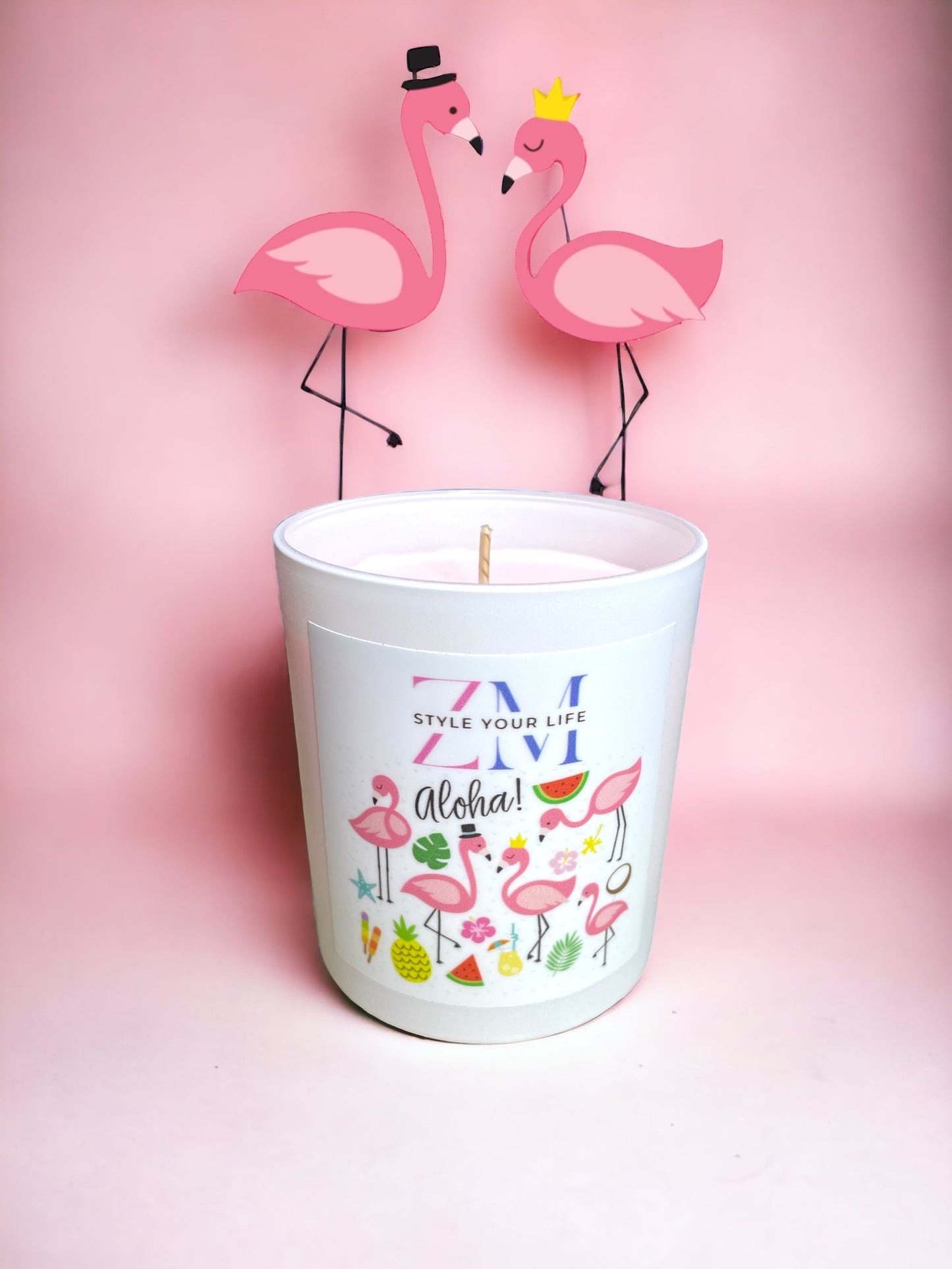 Flamingo Aloha Duftkerze RABATT / Sale